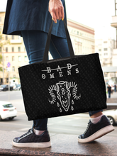 Load image into Gallery viewer, Rocksax Bad Omens Webbing Handled Beach/Shopper Tote - Ramskull