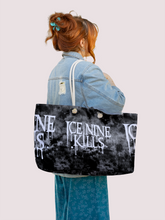 Load image into Gallery viewer, Rocksax Ice Nine Kills Rope Handled Beach Bag - Drippy Logo