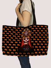 Load image into Gallery viewer, Rocksax Ghost Webbing Handled Beach/Shopper Bag - Cardinal