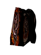 Load image into Gallery viewer, Rocksax Motorhead Webbing Handled Beach/Shopper Bag - Fire