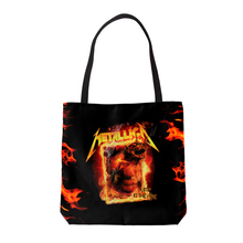 Load image into Gallery viewer, Rocksax Metallica Preium Tote Bag - Fire