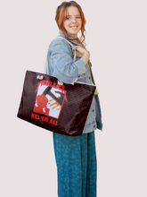 Load image into Gallery viewer, Rocksax Metallica Rope Handled Beach Bag - Kill Um All