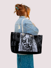Load image into Gallery viewer, Rocksax Poppy Rope Handled Beach Bag - I Disagree