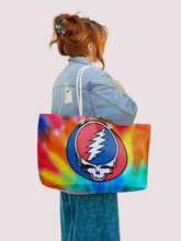 Load image into Gallery viewer, Rocksax Grateful Dead Rope Handled Beach Bag - Steal Your Face
