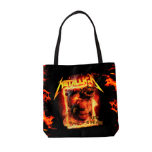 Load image into Gallery viewer, Rocksax Metallica Preium Tote Bag - Fire