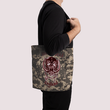 Load image into Gallery viewer, Rocksax Motohead Premier Tote Bag -Camo Green