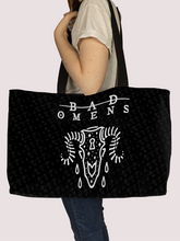 Load image into Gallery viewer, Rocksax Bad Omens Webbing Handled Beach/Shopper Tote - Ramskull