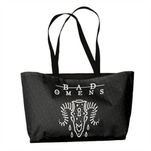 Load image into Gallery viewer, Rocksax Bad Omens Webbing Handled Beach/Shopper Tote - Ramskull