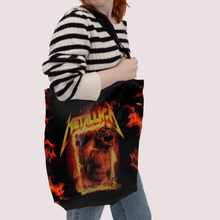 Load image into Gallery viewer, Rocksax Metallica Preium Tote Bag - Fire