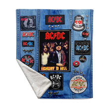 Load image into Gallery viewer, Rocksax AC/DC Blanket - Battle Vest | Buy Now From £49.99