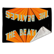 Load image into Gallery viewer, Rocksax The Beatles Blanket - 70's Logo