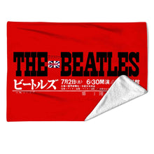 Load image into Gallery viewer, Rocksax The Beatles Blanket - Japan