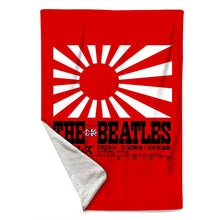 Load image into Gallery viewer, Rocksax The Beatles Blanket - Japan Flag | Buy Now From £49.99