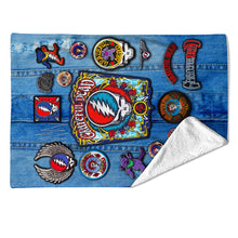 Load image into Gallery viewer, Rocksax Grateful Dead Blanket - Battle Vest