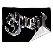 Load image into Gallery viewer, Rocksax Ghost Blanket - Chrome Logo