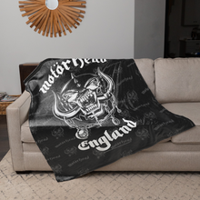 Load image into Gallery viewer, Rocksax Motorhead Blanket - England