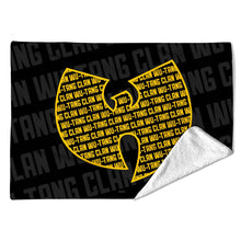 Load image into Gallery viewer, Rocksax Wu-Tang Blanket - Logo Repeat