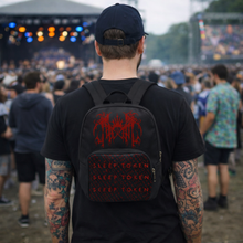 Load image into Gallery viewer, Rocksax Sleep Token Mini Backpack - Grunge Logo