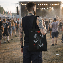 Load image into Gallery viewer, Rocksax Sleep Token Tote Bag - Butterflies
