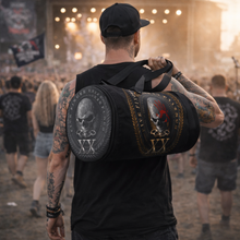 Load image into Gallery viewer, Rocksax Five Finger Death Punch Duffle Bag - Vendi Vidi Vici