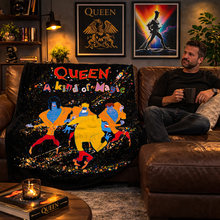 Load image into Gallery viewer, Rocksax Queen Blanket - It's A Kind Of Magic
