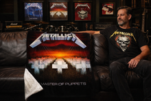 Load image into Gallery viewer, Rocksax Metallica Sherpa Fleece Blanket - Master of Puppets