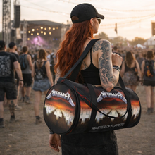 Load image into Gallery viewer, Rocksax Metallica Duffle Bag - Master Of Puppets
