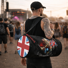 Load image into Gallery viewer, Rocksax Iron Maiden Duffle Bag - Trooper