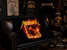 Load image into Gallery viewer, Rocksax Metallica Blanket - Jump In The Fire