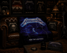 Load image into Gallery viewer, Rocksax Metallica Blanket - Ride The Lightning
