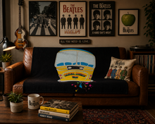 Load image into Gallery viewer, Rocksax The Beatles Blanket - Magical Mystery Tour Bus