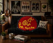 Load image into Gallery viewer, Rocksax The Beatles Blanket - Love