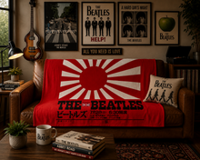 Load image into Gallery viewer, Rocksax The Beatles Blanket - Japan Flag