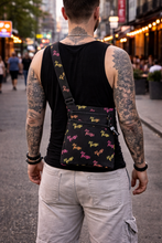 Load image into Gallery viewer, Rocksax Sex Pistols Body Bag - Logo All Over Print