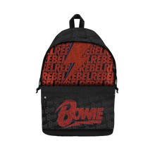 Load image into Gallery viewer, Rocksax David Bowie Daypack - Rebel Rebel | Buy Now For 47.99