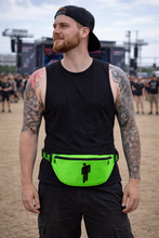 Load image into Gallery viewer, Rocksax Billie Eilish Bum Bag - Bad Guy Green