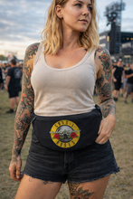 Load image into Gallery viewer, Rocksax Guns N' Roses Bum Bag - Roses Logo