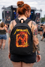 Load image into Gallery viewer, Rocksax Metallica Graphic Daypack - Jump In The Fire