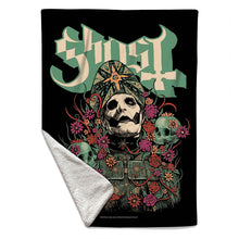 Load image into Gallery viewer, Rocksax Ghost Sherpa Fleece Blanket - Bliss | Buy Now From £49.99