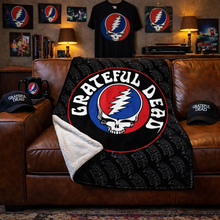 Load image into Gallery viewer, Rocksax Grateful Dead Blanket - Logo