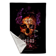 Load image into Gallery viewer, Rocksax HIM Sherpa Fleece Blanket - Corpus | Buy Now From £49.99
