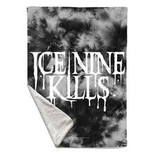 Load image into Gallery viewer, Rocksax Ice Nine Kills Sherpa Fleece Blanket - Drippy logo | Buy Now From £49.99