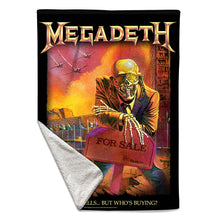 Load image into Gallery viewer, Rocksax Megadeth Blanket - Rust 2 | Buy Now From £49.99
