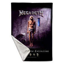 Load image into Gallery viewer, Rocksax Megadeth Sherpa Fleece Blanket - Countdown to Extinction | Buy Now From £49.99