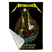 Load image into Gallery viewer, Rocksax Metallica Blanket - If Darkness Had A Son | Buy Now From £49.99