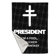 Load image into Gallery viewer, Rocksax President Blanket - Lyric Fool | Buy Now From £49.99