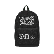 Load image into Gallery viewer, Rocksax Marilyn Manson Backpack - Logo | Buy Now For 47.99