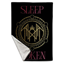 Load image into Gallery viewer, Rocksax Sleep Token Sherpa Fleece Blanket - Even In Arcadia 1 | Buy Now From £49.99