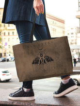 Load image into Gallery viewer, Rocksax Bad Omens Webbing Handled Beach/Shopper Tote - Moth