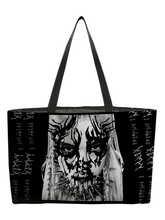 Load image into Gallery viewer, Rocksax Poppy Webbing Handled Tote/Shopper - I Disagree